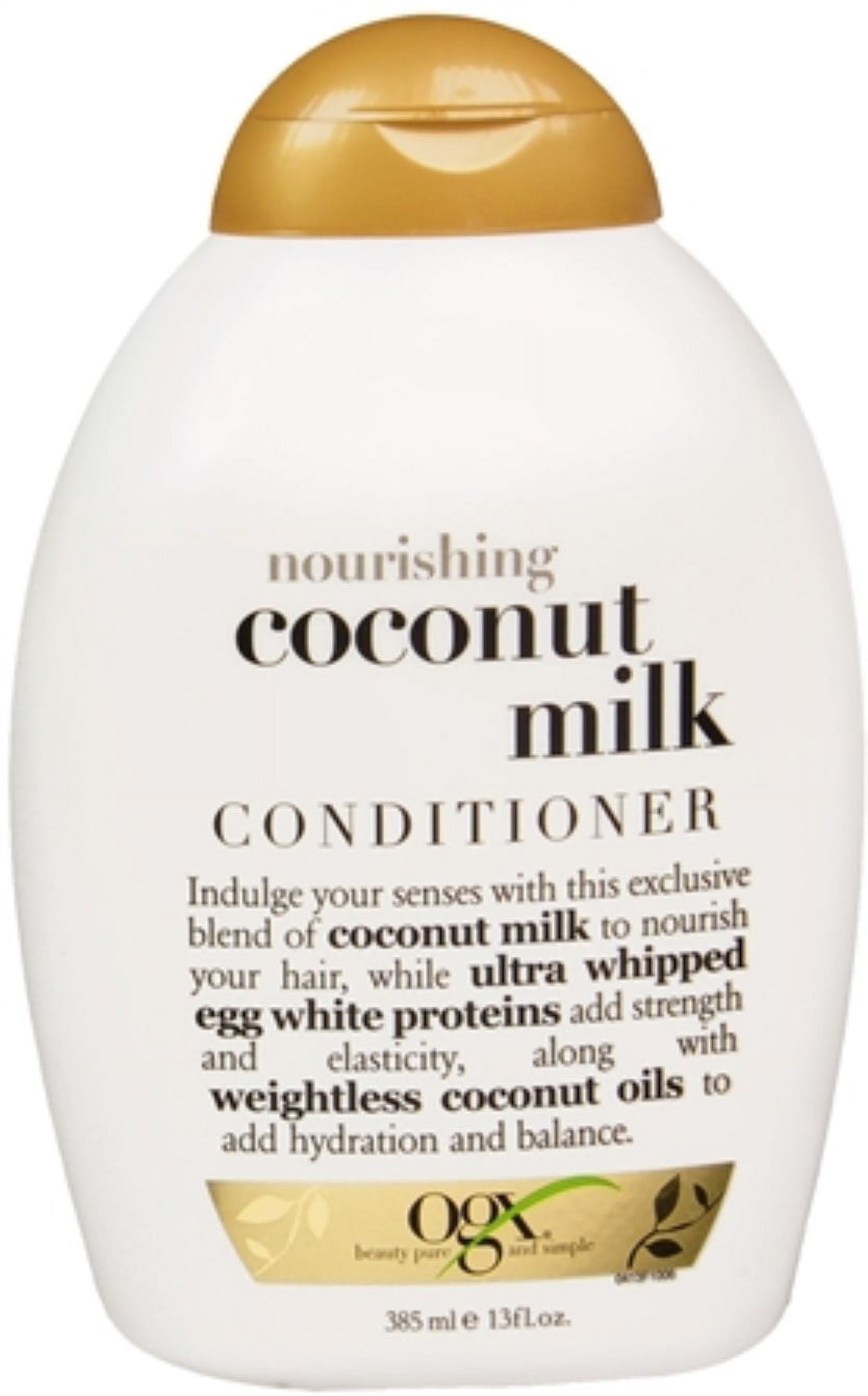 Organix Nourishing Coconut Milk Conditioner 13 oz (Pack of 3)