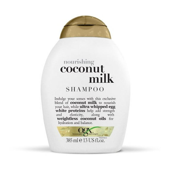 "Organix Nourishing Hair Shampoo, Coconut Milk - 13 Oz"