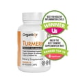 thumbnail image 1 of Organixx Turmeric Curcumin, Inflammatory and Immune Support, Helps Maintain Healthy Joints, with Ginger, Ashwagandha, Vitamin D, 60 Vegetarian Capsules, 1 of 5