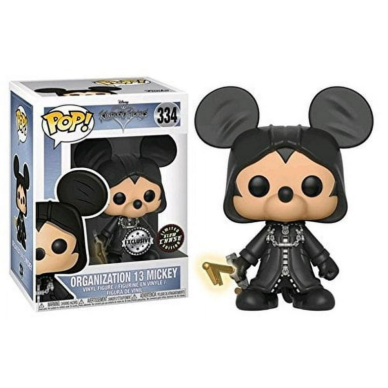 新品 廃盤 キングダムハーツ POP!ファンコ ミッキー フード 13機関 Organization 13 Mickey Chase Glow in The Dark Kingdom Hearts