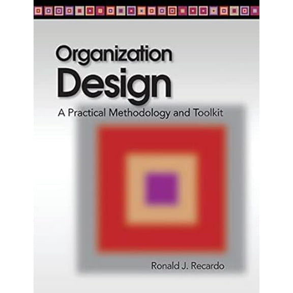 Organization Design: A Practical Methodology and Toolkit (Paperback) by Ronald J Recardo