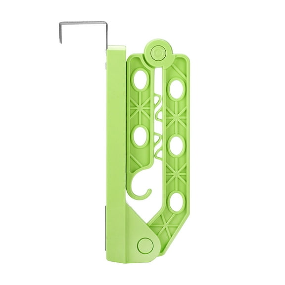 Organization and Storage - 5 Hole Folding Hanger Wall-Mounted Drying Rack Plastic Multi-Function Hangers,Drying Rack,Suit Hangers,Travel Hangers Storage Trunks & Bag