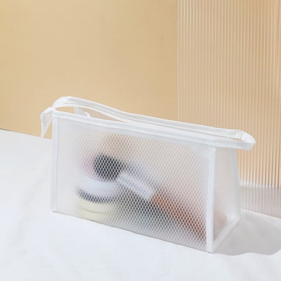 Organization Storage - Clear Toiletry Bag, Travel Makeup Cosmetic Bag For Women Men, Carry On Accessories Bag Bathroom Storage & Organization