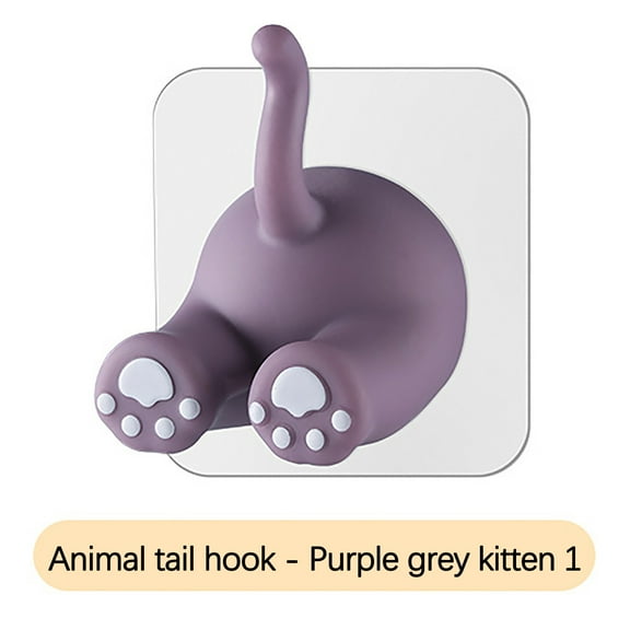 Organization and Storage - Dog Tail Coat Hooks For Wall, Wall-Mounted Hat Hanger Hooks,Cute Towel Hooks For Bathroom,Decorative Dog Butt Wall Peg For Hanging,Bags,Key,Purse Hooks Hangers Holders