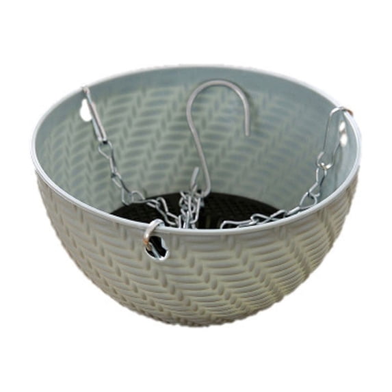 Organization and Storage, Heave Hanging Flower Pots For Outdoor Outdoor Plants Chain Basket Planter Garden Hanging Planters Plants Containers For Home Balcony Decoration Blue, Holiday Gifts