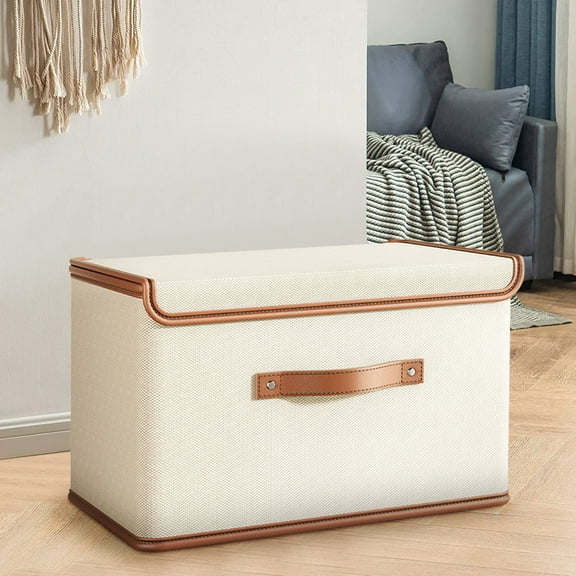 Organization Storage - Household Wardrobe Storage Box Clothes And Miscellaneous Items Sorting Storage Box Cloth Foldable Storage Box Storage Trunks & Bag