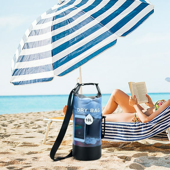 Organization Storage - Outdoor Sports PVC Bag, Swimming Beach Bag, Hiking Bag, Drifting Bag Wet And Dry Separation Backpack Ideal For Beach Gym Travel Swimming Clothing & Closet Storage