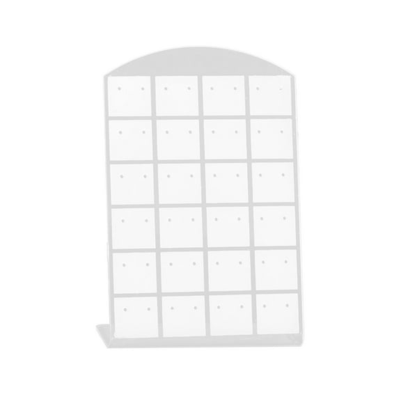 Organization and Storage, Storage Shelves - Loetky Shape 48 Holes Ear Stud Earrings Display Rack Jewelry Holder Organizer, 1 Earring Storage Display Stand