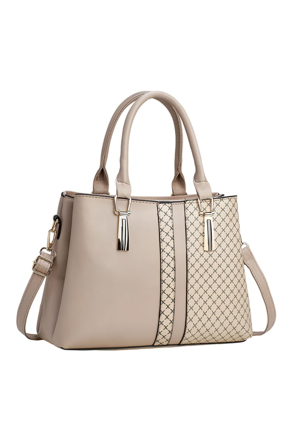 Organization Storage - Tote Bag For Women Ladies Large Capacity Handbag Soft Leather Elegant Patchwork Bag Multi Layer Storage Trunks & Bag