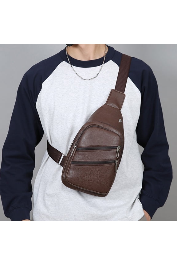 Organization Storage in Clearance! Chest Bag Crossbody Bag Sports Chest Bag Portable Multi Pocket Storage