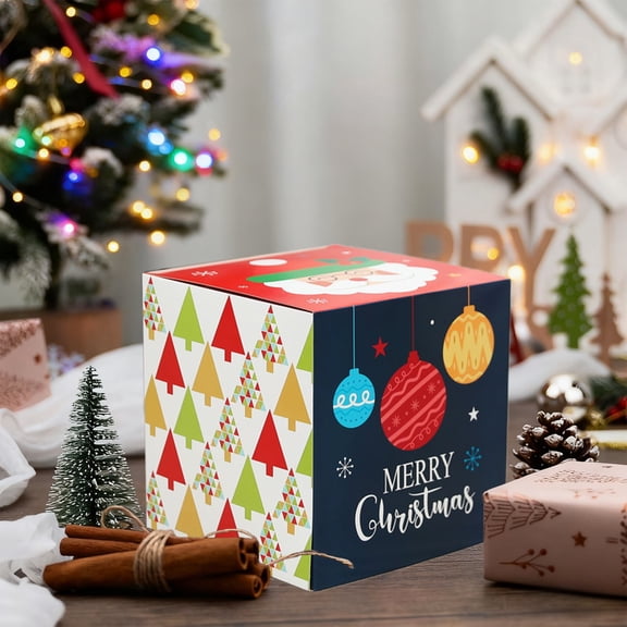 Organization and Storage - Christmas Decorations Gift Boxes Display Props Storefronts Window Displays Holiday Atmospheres Scene Decoration Storage