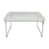 Organization and Storage, Desktop Shelf With High Folding Transparent Office Storage Box, Home Gifts