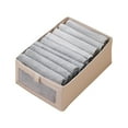 thumbnail image 1 of Organization and Storage, Folding Wardrobe Storage Box Sweater Pants Organizing Box Drawer Style Bedroom Storage Box, Holiday Gifts, 1 of 3