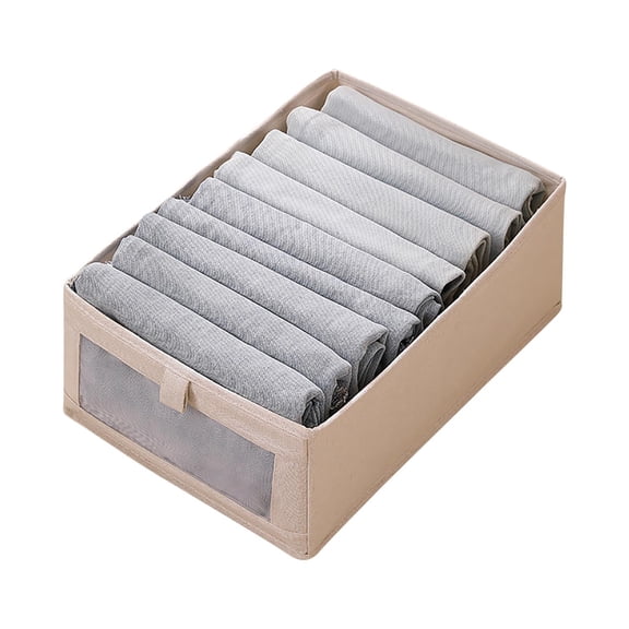 Organization and Storage, Folding Wardrobe Storage Box Sweater Pants Organizing Box Drawer Style Bedroom Storage Box, Women Gifts