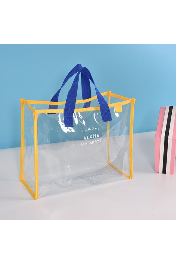 Organization and Storage - Fresh Summer Transparent PVC Swimming Bag Fashion Outdoor Travel Beach Handbag Storage Trunks & Bag