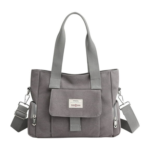 Organization and Storage - Large-capacity Canvas Bag Women Bag Fashion Handbag Women's Versatile Shoulder Messenger Bag Storage Trunks & Bag
