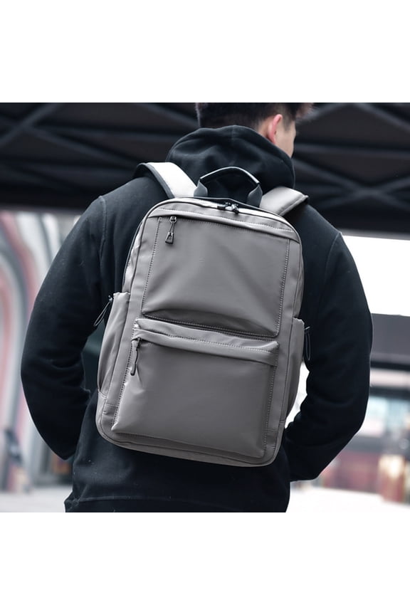 Organization and Storage - Men Laptop Backbag Trendy City Business Wearproof Large Capacity School Bags Backpack Storage