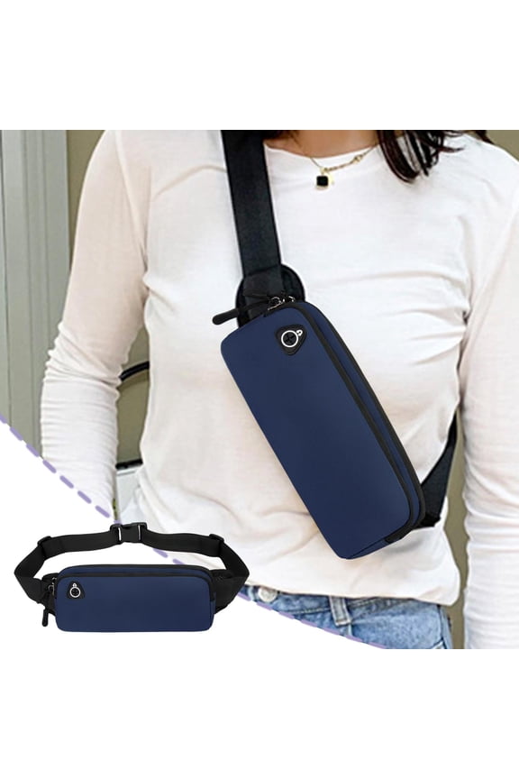 Organization and Storage on Clearance, Waterproof Running Belt Bag Multi Layer Storage Waist Pack For Jogging Hiking Travel And Daily Commute