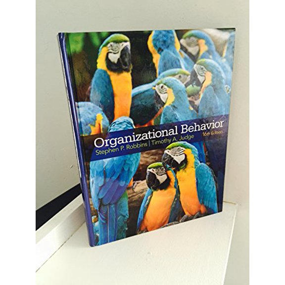 Pre-Owned Organizational Behavior, 16Th Edition, 9780133507645, 0133507645, Paperback, 16th Edition edition