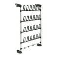 thumbnail image 1 of Organize It All 12 Pair over the Door Plastic Shoe Rack with Accessory Hooks, 1 of 6
