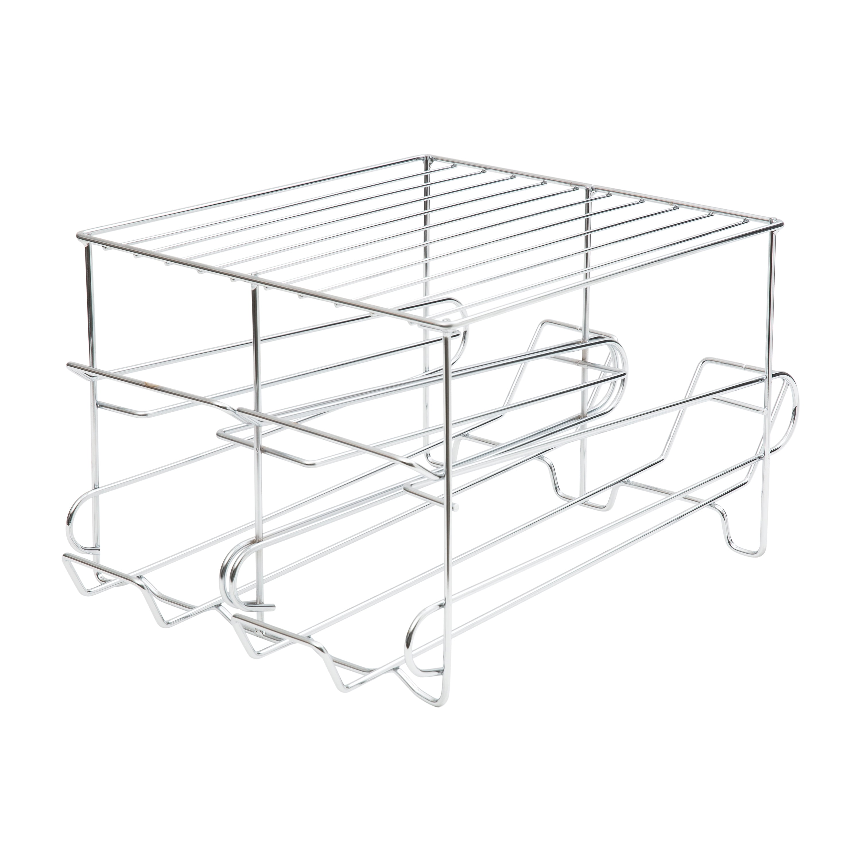 Organize It All Deluxe 3 Tier Can Storage Rack in Chrome 