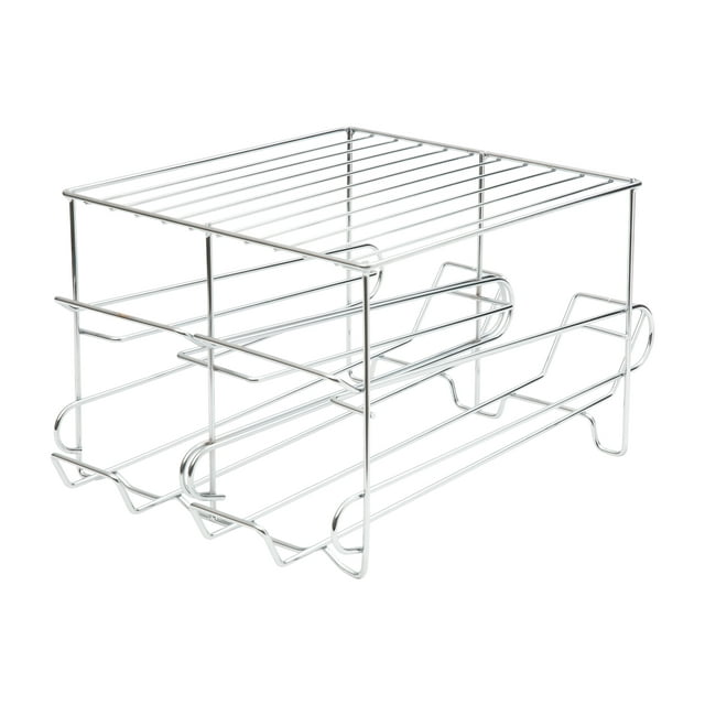 Organize It All 24 Can Organizer Rack in Chrome