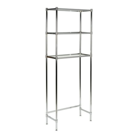 Organize It All 3 Tier Glass Shelf Space Saver