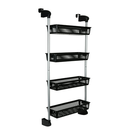 Organize It All 4 Basket Over the Door Storage Organizer Hook