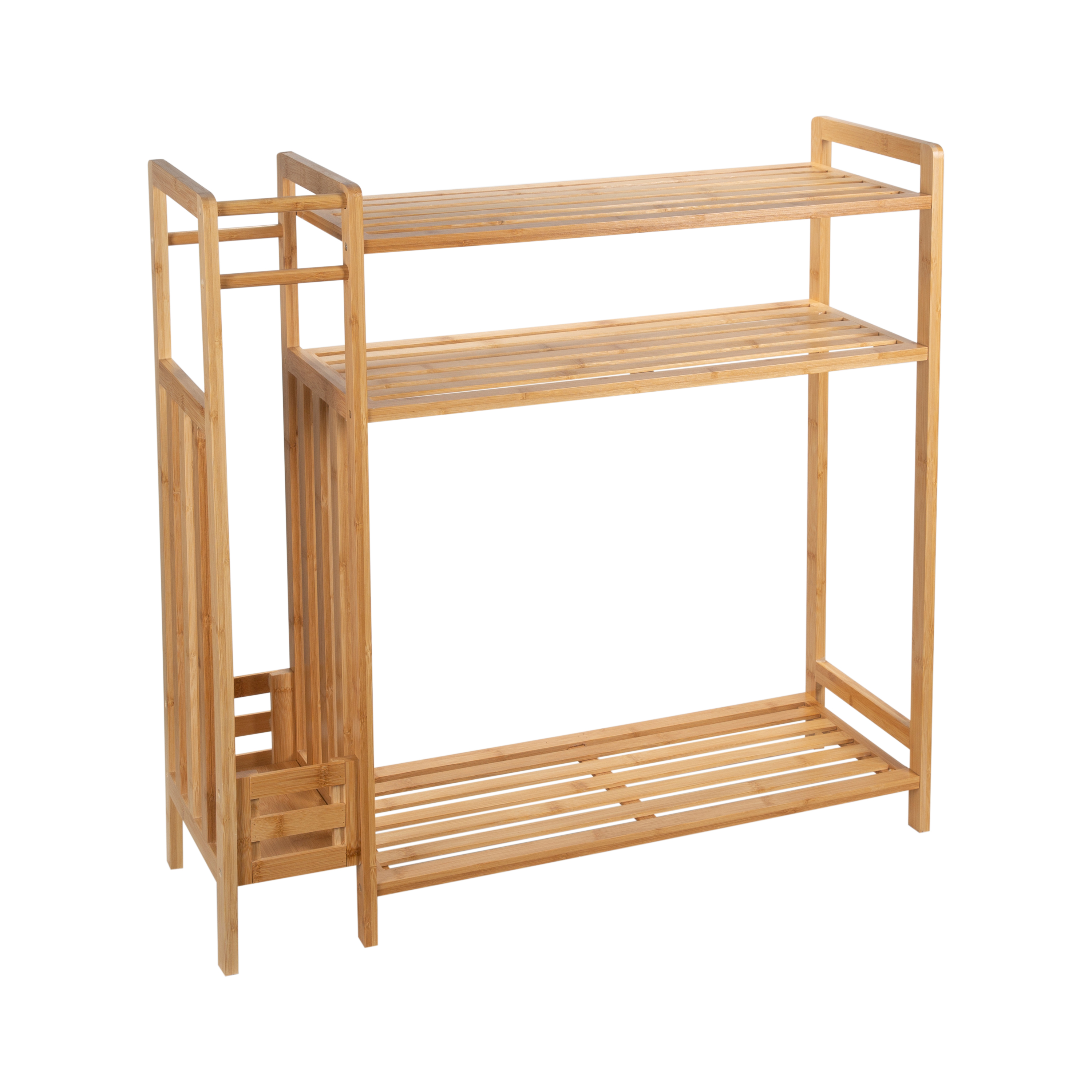 Organize It All Bamboo Shoe Rack with Umbrella Stand - image 1 of 10