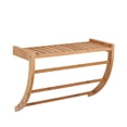thumbnail image 1 of Organize It All Bamboo Wall Mount Storage Shelf and Towel Rack, 1 of 6