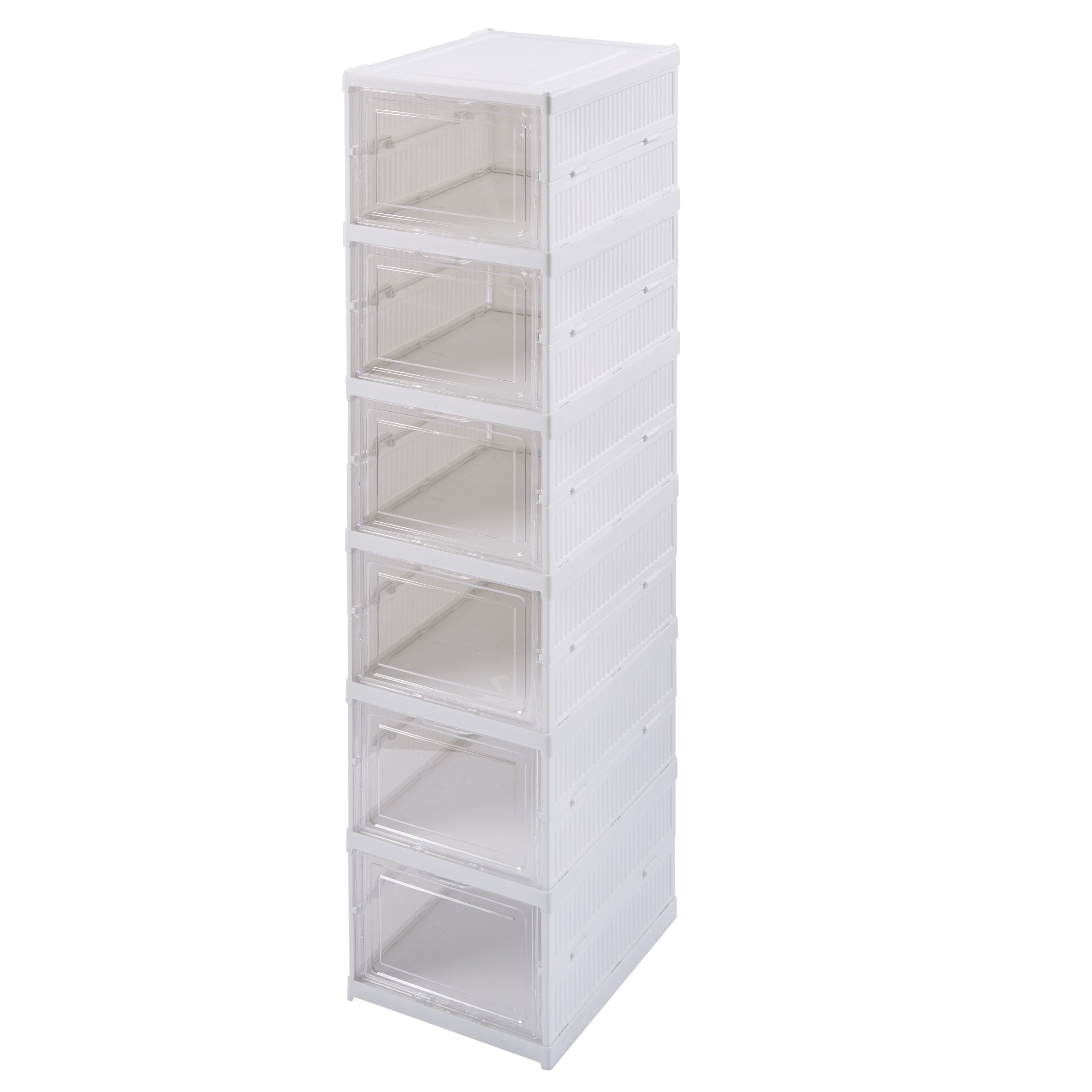 Organize It All Collapsible 6 Pair Shoe Organizer
