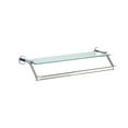 thumbnail image 1 of Organize It All Hanging Glass Shelf with Towel Bar, 1 of 5