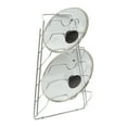 thumbnail image 1 of Organize It All Hanging Lid Organizer Rack, 6 Compartment, Chrome, 1 of 7
