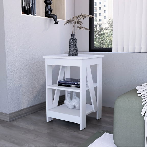 Organize Magazines & More / Place Lamps & Trinkets / Elegant Design for Living Area