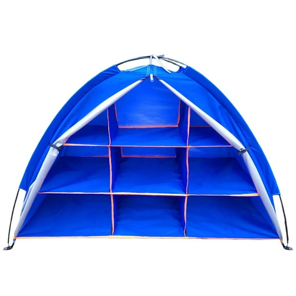 Organize Your Camping Essentials In This Spacious 9 Shelf Outdoor Storage Tent