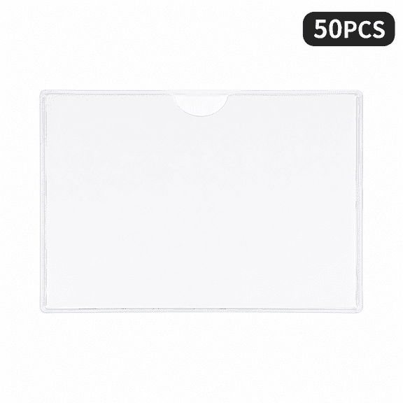 Clear Adhesive Pockets