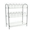 thumbnail image 1 of Organize it All 15 Pair Steel Shoe Rack W/ 3 Tiers & Bottom Shelf, 1 of 8