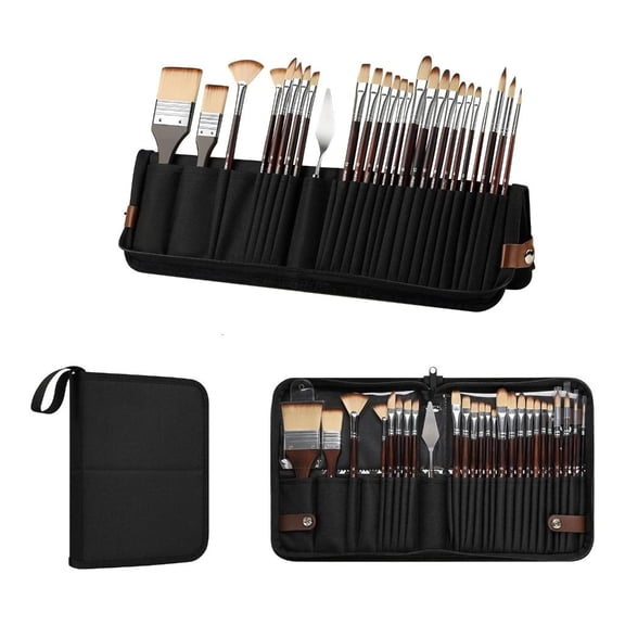 Organized Art Tools with Multiple Slots for Neat Fabric Storage