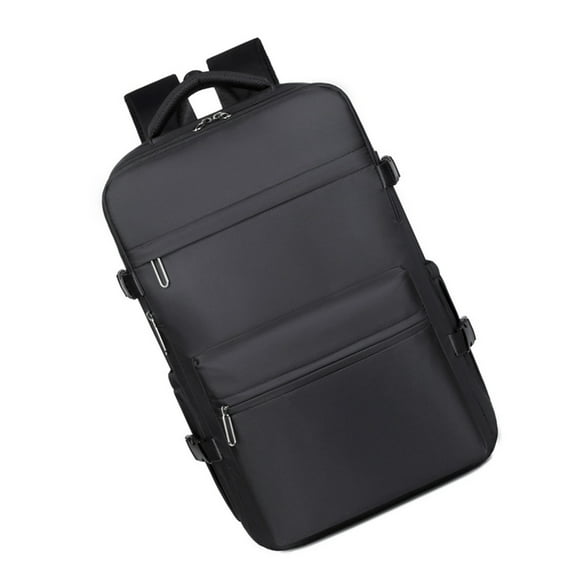 Organized Backpack Detachable Air Chamber Design Compartments Padded Laptop Sleeve Waterproof Luggage