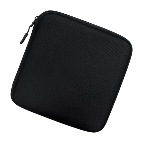 Organized Disc Storage Organizers Featuring Labeled Compartments Protective Lining Strong Fabric for 32 Discs