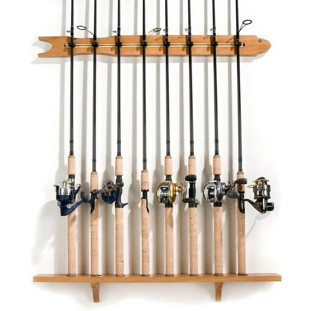 Organized Fishing Modular Wall Rack