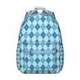 thumbnail image 1 of Organized Geometric Shapes Texture Backpack - Never Lose a Pen Again, Designed with Students and Professionals in Mind, Practical and Stylish Gift, 1 of 6