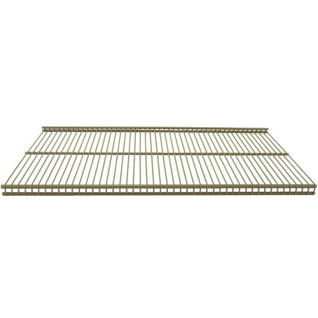 5034736 CLST SHELF NICKEL 12X24"" Organized Living 2 in. H X 12 in. W X 24 in. L Steel Closet Organizer Shelf ,(Pack of 6)