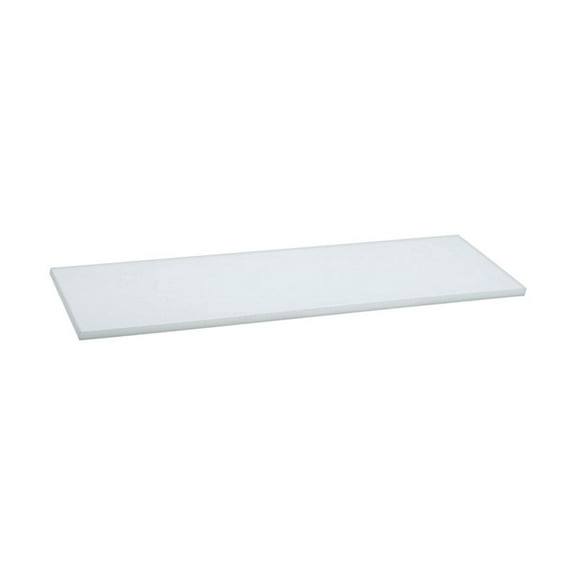 WOOD SHELF 12X48 WHT