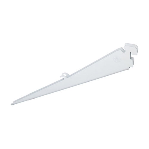 Organized Living Slant Bracket Shelf Bracket - Steel, White - 10 Pack, 12 In