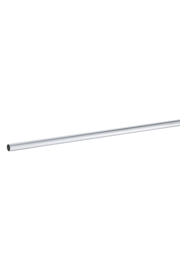Organized Living Freedom Rail Closet Rod - Adjustable Chrome Steel - 72 in. L x 1 in. D — Residential Use, Standard Application