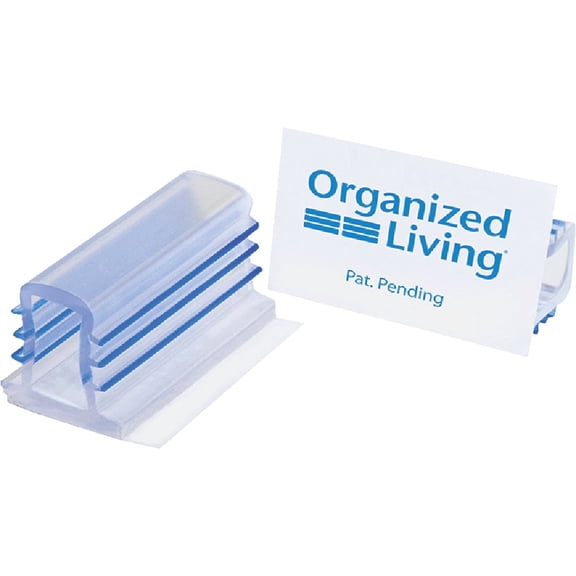 Organized Living Shelf Locator Solid Shelf Locators - Durable, Bracket Mount, Freedomrail Compatible - Pack of 1