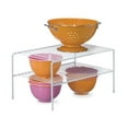thumbnail image 1 of Organized Living  White Storage Double Shelf, 1 of 3