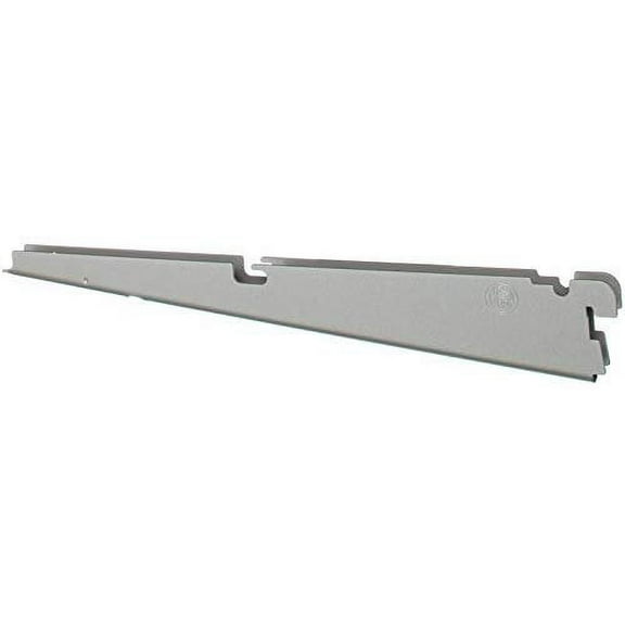 Organized Living freedomRail Bracket for Ventilated Shelves, 12-inch - Nickel