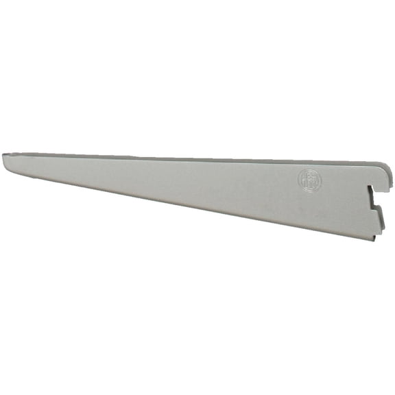 Organized Living freedomRail Bracket for Wood Shelves, 12.5-inch - Nickel